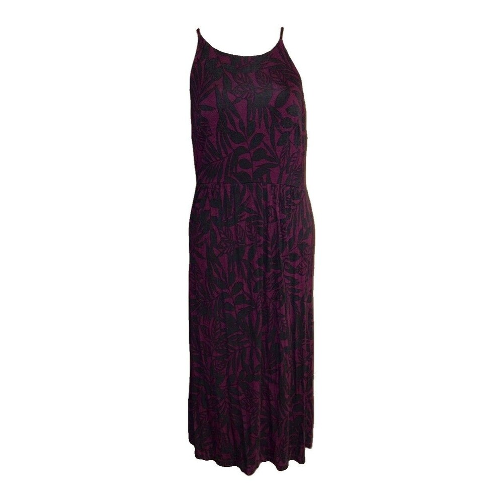 Ann Taylor Loft Women's Sleeveless Dress Patterned Size m